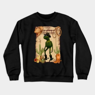 Wanted Coybow Kermit teh Frog Crewneck Sweatshirt